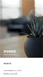 Mobile Screenshot of donde.com